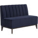 Kosovo Brown / Abbington Navy Banquette